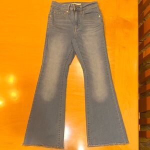 Levi's Classic Blue Wide Leg Jeans